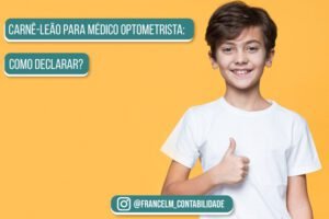 Carnê-leão para Médico Optometrista: Como pagar?