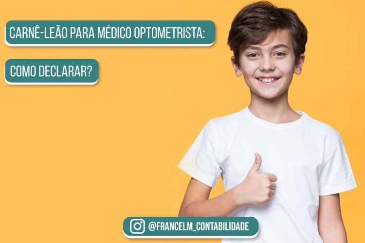 Carnê-leão para Médico Optometrista: Como pagar?