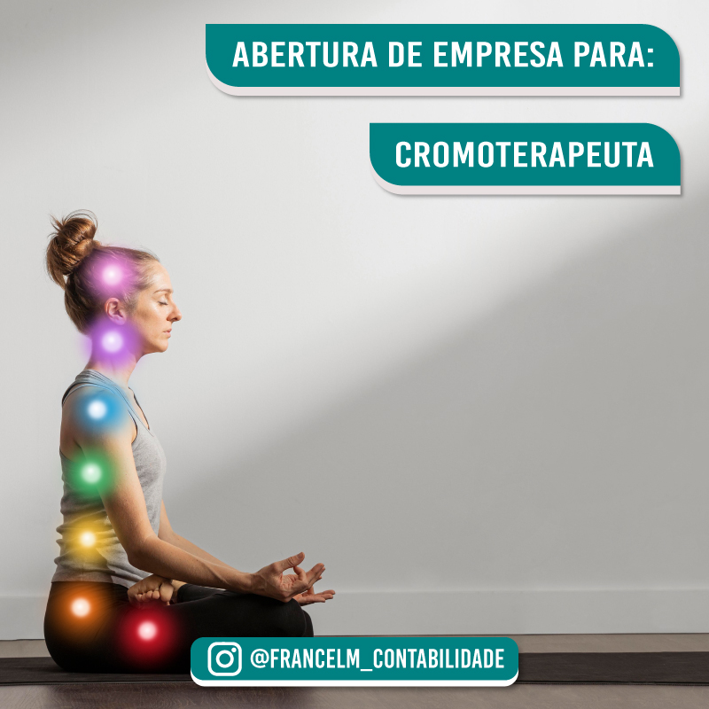 Abertura de empresa (CNPJ) Para Cromoterapeuta: Como constituir?